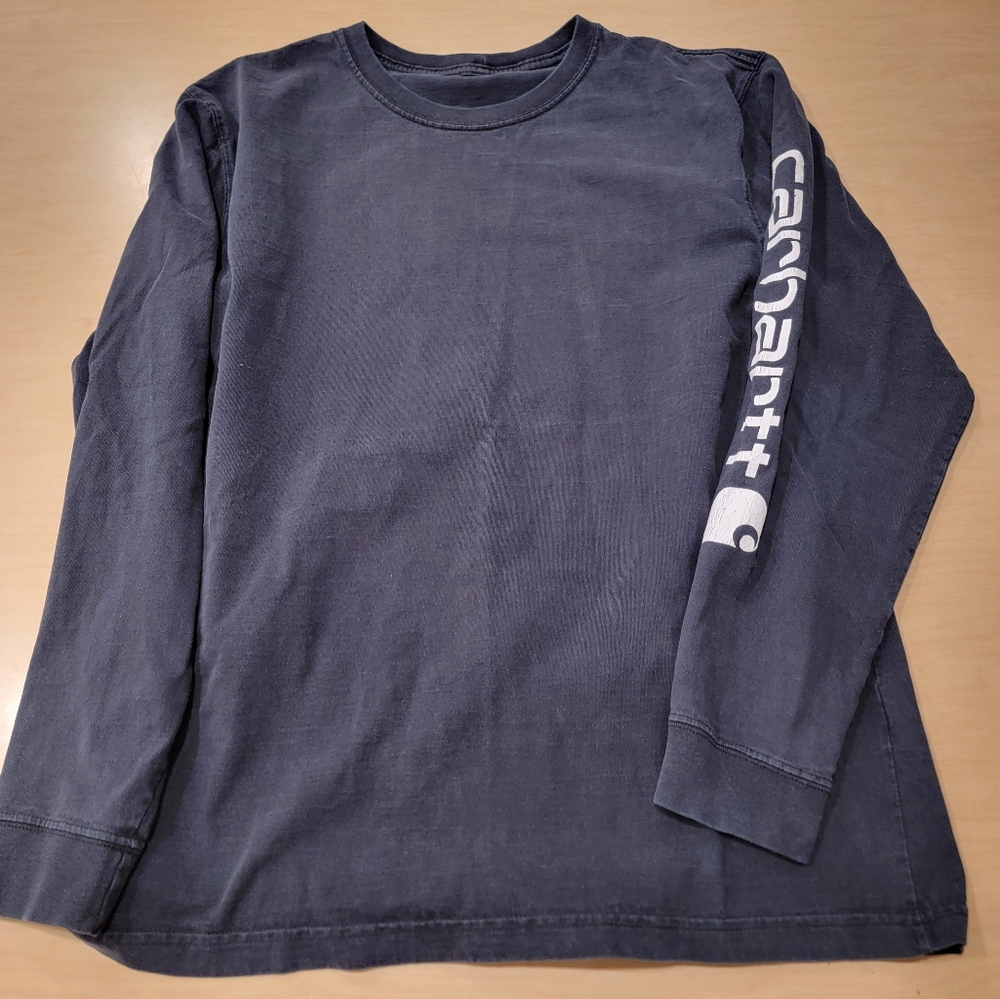 Carhartt Men's Black Long Sleeve Tee Medium